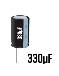 Condensador electrolítico 330uF
