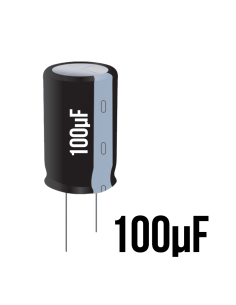 Condensador electrolítico 100uF