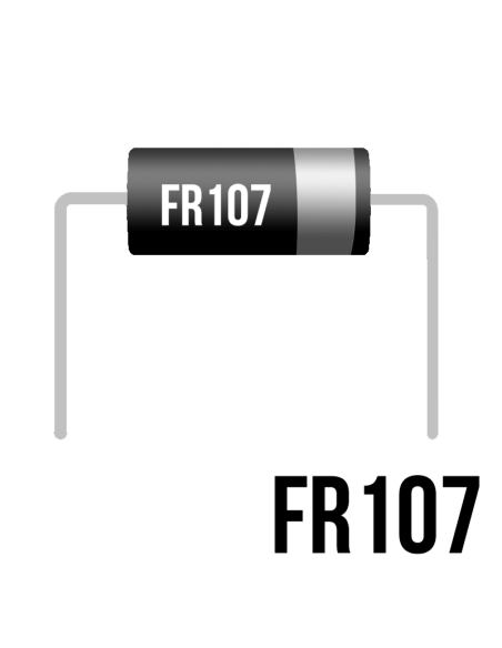 ➤ Diodo FR107 | Repuestos Electrónicos