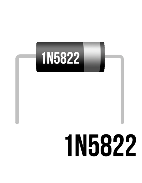 ➤ Diodo 1N5822 | Repuestos Electrónicos