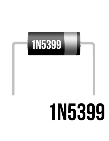 Diodo Rectificador 1N5399