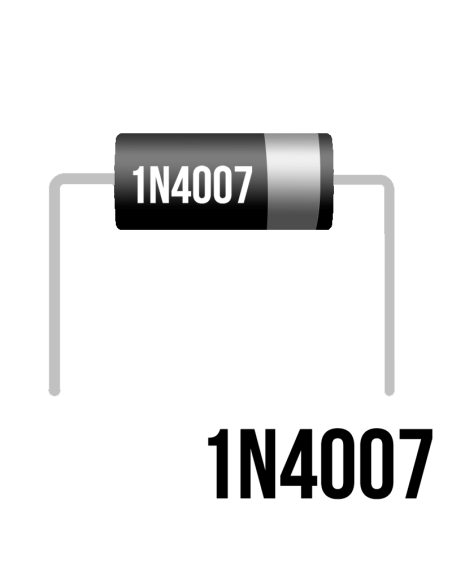 ➤ Diodo 1N4007 | Repuestos Electrónicos