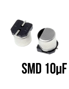 Condensador electrolítico de Aluminio 10uF